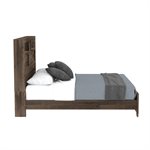 COMPLETE KING BED - BROWN