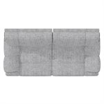 MANUAL LOVESEAT - GRAY