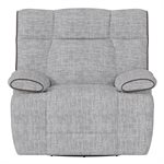 SWIVEL GLIDER RECLINER - GRAY