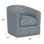 SWIVEL CHAIR - DARK GRAY