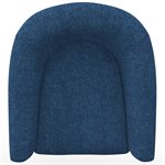 SWIVEL CHAIR - NAVY TEXTURED