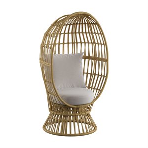 basket accent chair