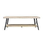 COCKTAIL TABLE-WHITE WASH