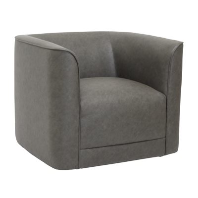 SWIVEL ACCENT CHAIR- DURANGO PU