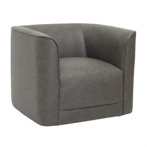 SWIVEL ACCENT CHAIR- DURANGO PU