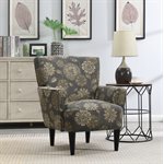 ACCENT CHAIR-GREY MULTI